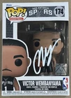 Victor Wembanyama Signed Funko Pop W/ Case Auto Fanatics SA Spurs ROY DPOY Mint