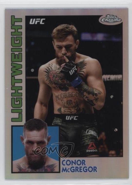 2019 Topps Chrome UFC 1984 Topps Conor McGregor #84T-CM 4z0