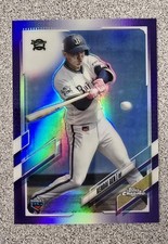 2021 Topps Chrome NPB Nippon Professional Baseball - Kendai Gen #37 Purple...