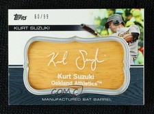 2010 Topps Update Manufactured Bat Barrels 60/99 Kurt Suzuki #MBB-66 6h1