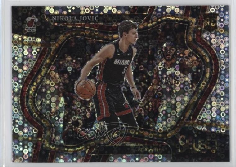 2022-23 Panini Select Courtside Disco Prizm Nikola Jovic #270 0jm6