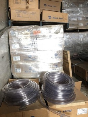 Kuri Tec K010-1216X100 Klearon Clear PVC Tubing 73 Series 3/4 in ID 100'