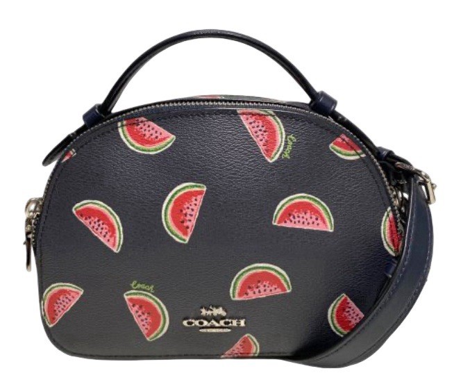 COACH Serena Satchel Bag Watermelon 2Way Shoulder (Model: 1594) | eBay