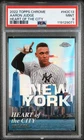 2022 Topps Chrome Aaron Judge Heart of the City #HOC-13 PSA 9 MINT Yankees