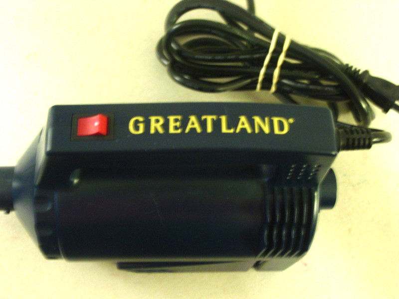 120volt Airpump and adapters for infltables, Air Matresses, Etc Used Works Great