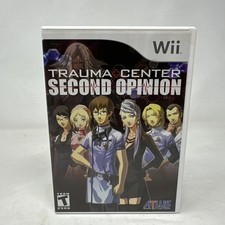 Trauma Center Second Opinion - Nintendo Wii Complete CIB TESTED - Excellent Disc