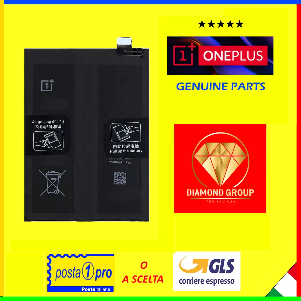 BATTERIA PILA ORIGINALE BLP899 PER ONEPLUS 10 PRO NE2210 NE2217 PROD. 01/2025 💎