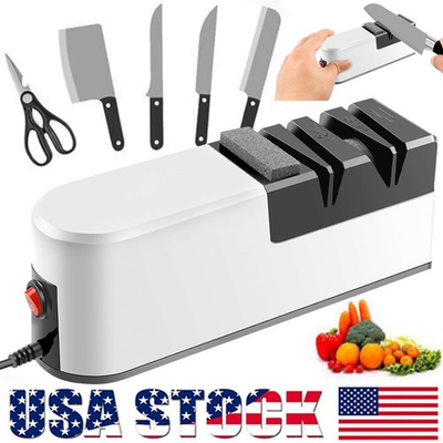 #ad Multi Task Electric Scissor amp; Knife Machetes Sharpener Fast Grinding Machine New $15.19