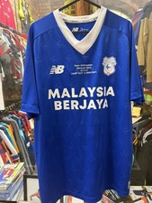 Peter Whittingham memorial match v Aston Villa Cardiff City MATCH Shirt ISSUED