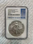 2015-W $1 US Burnished Silver Eagle Annual Dollar Coin Set FDOI NGC MS70