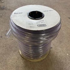 Clear vinyl Tubing 5/8In. ID x 7/8 In. OD x 100 Ft ROll