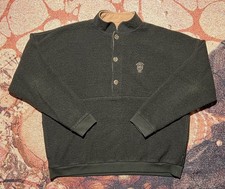 VINTAGE MADE IN USA Staight Down Worthington Hills CC Ohio Pullover Black Large