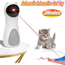 3 Settings Cat Laser Toy Automatic Indoor Motion Activated Interactive Recharge