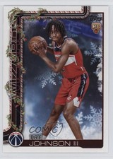 2025-26 Topps Holiday SSP Back Variations Tre Johnson III #SSB-TJ pe8