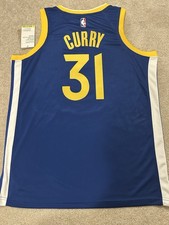 Seth Curry Golden State Warriors NBA Basketball Jersey Size Large NWT