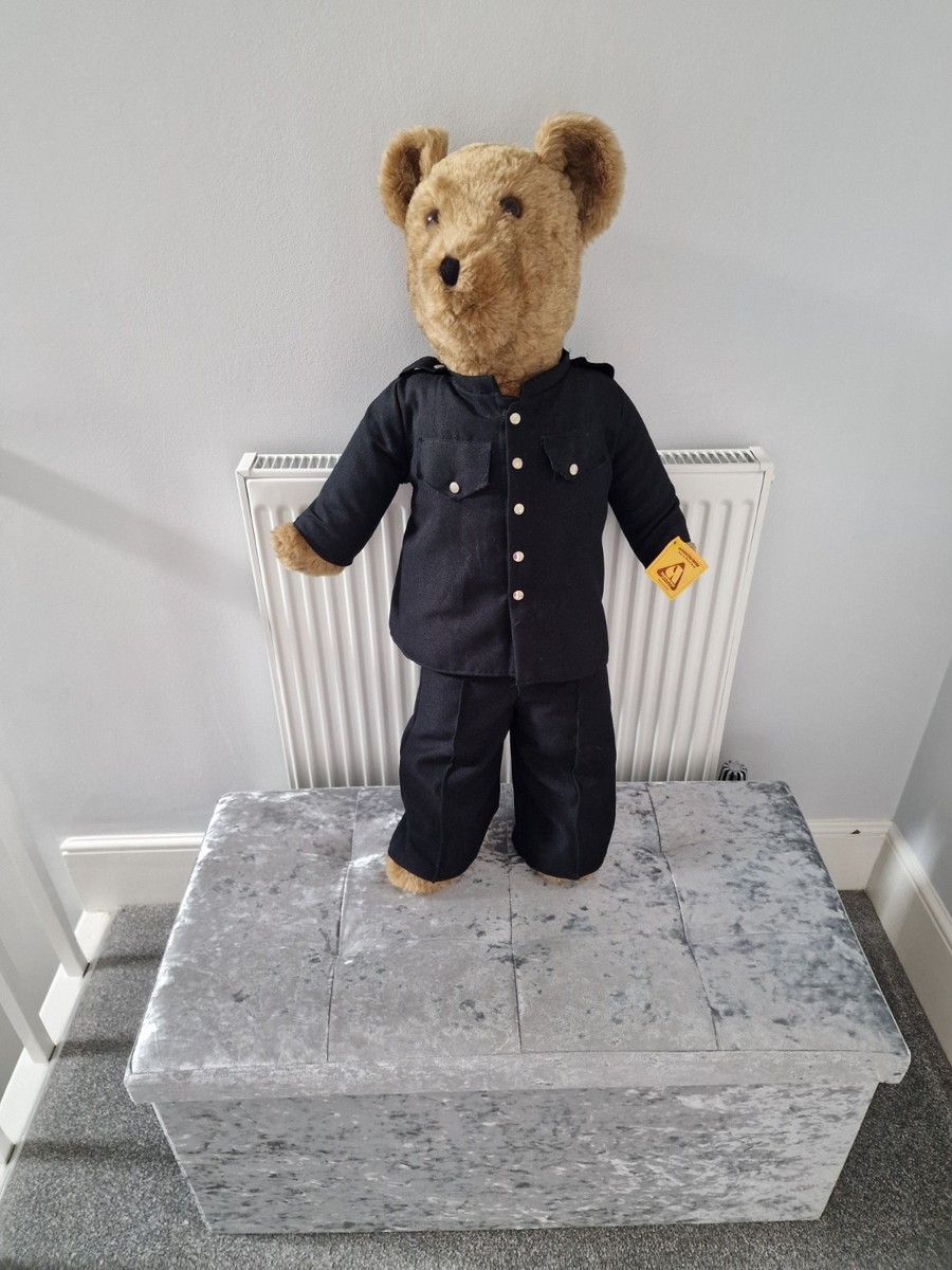 Alresford Craft Ltd The Station Mill Bear Vintage 70's Large Teddy