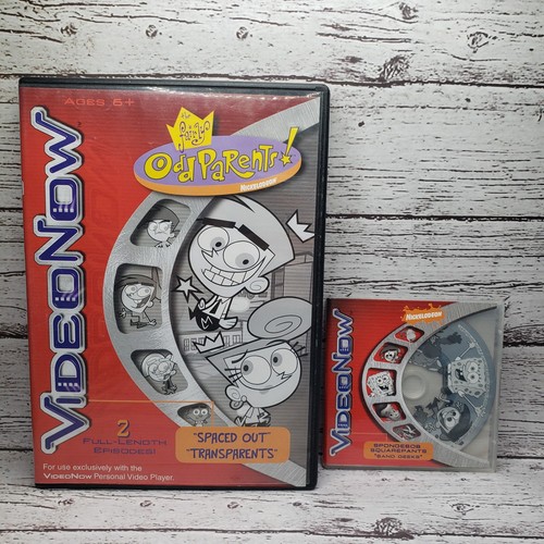 VideoNow Lot The Fairly Oddparents Vol. 2 & SpongeBob SquarePants "Band Geeks"