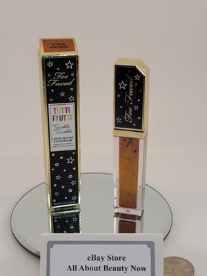 Too Faced Tutti Frutti Liquid Glitter Eyeshadow CITRUS MISTRESS RARE New In Box