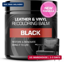 FORTIVO Leather Recoloring Balm, Color Restorer, Scratch Remover, Couch Paint an