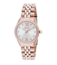 Liu Jo Orologio Donna analogico oro rosa quadrante argento numeri romani