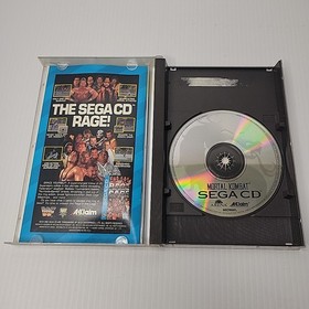 Mortal Kombat (Sega CD, 1994) With Manual