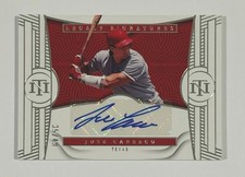 2023 National Treasures #LS-JC Jose Canseco Legacy Signatures Auto /49