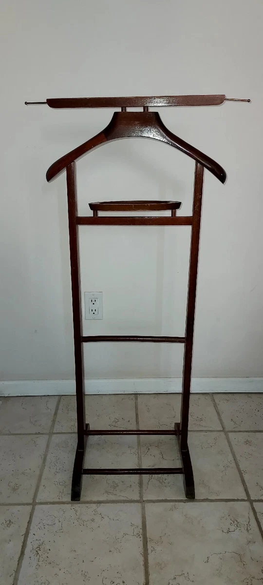 Valet Butler Stand Italian Made Marked SPQR VINTAGE Wardrobe Stand. BEAUTIFUL