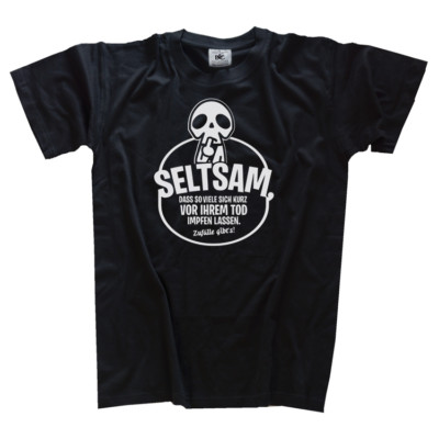 Seltsam, dass sich so viele vor ihrem Tod impfen  C0rona Maske Maßnahmen T-Shirt