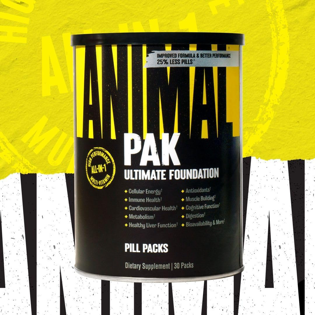 Pak - Convenient All-In-One Vitamin & Supplement Powder - Zinc, Vitamins C, B, D