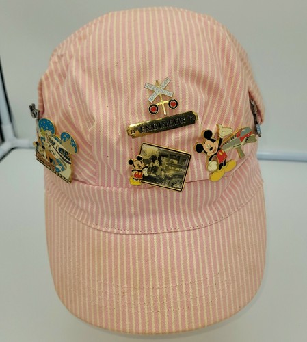 Train Conductor Hat Pink \u0026 White 