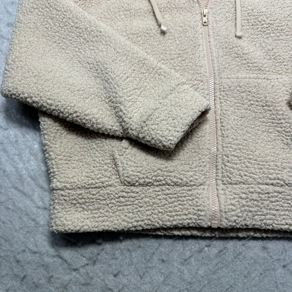 Victoria's Secret PINK Michigan State Sherpa Hoodie Full Zip MSU Womens Size S - Image 2 of 4