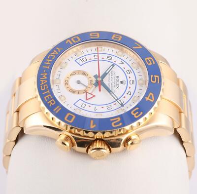 Rolex Yacht-Master II 116688 18k Yellow Gold 44mm Blue Ceramic