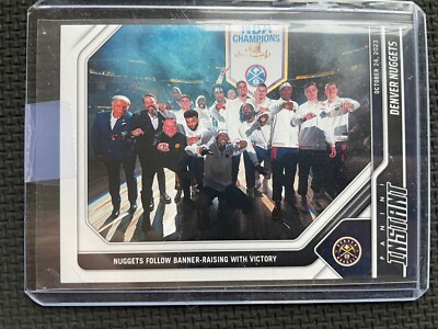 2023-24 NBA Panini Instant DENVER NUGGETS Raise Championship Banner 282 Made