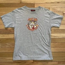 Vintage Early 2000s Hook Ups “School of Evil” tee from Japan