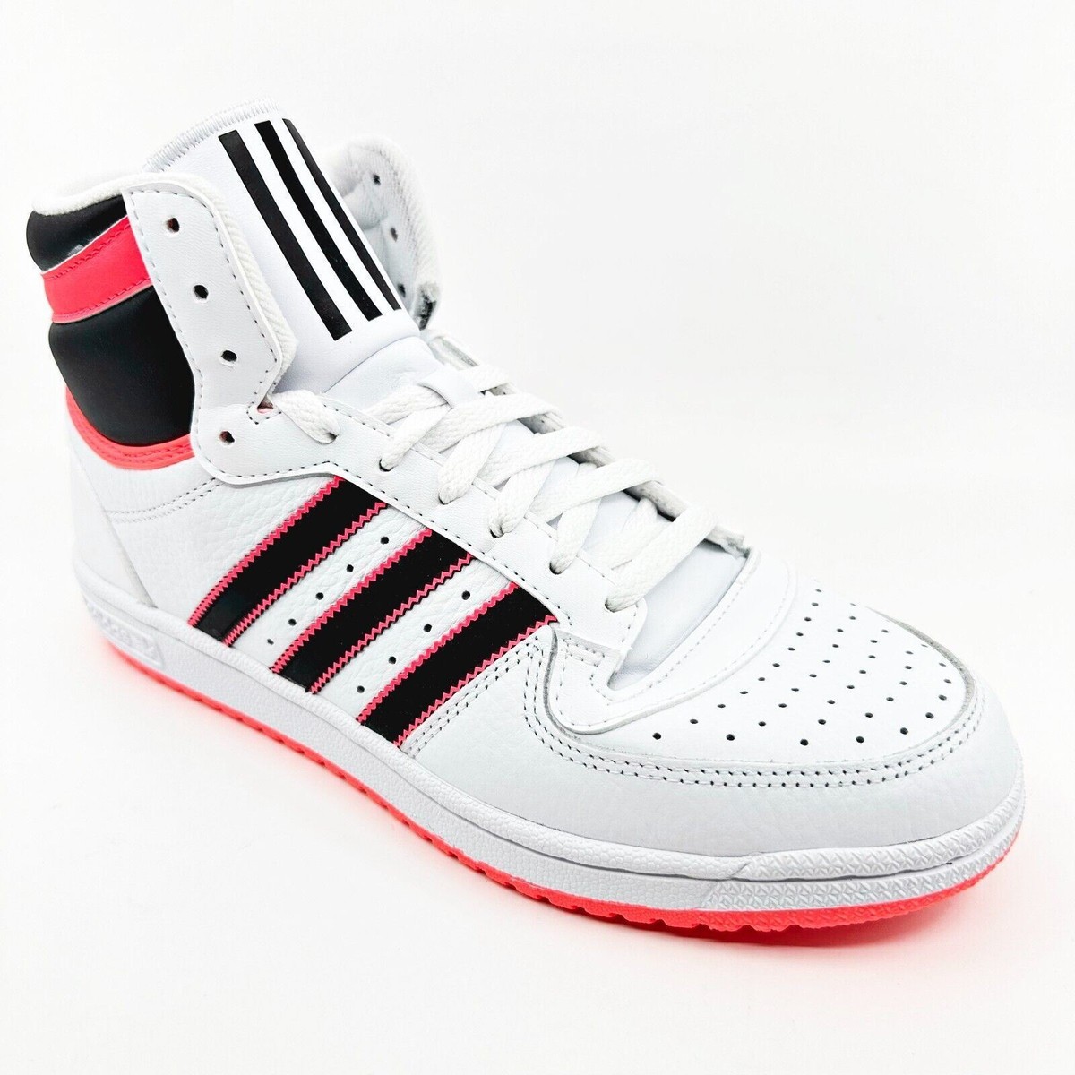 Adidas Top Ten RB White Black Turbo Mens Leather Sneakers GV9585