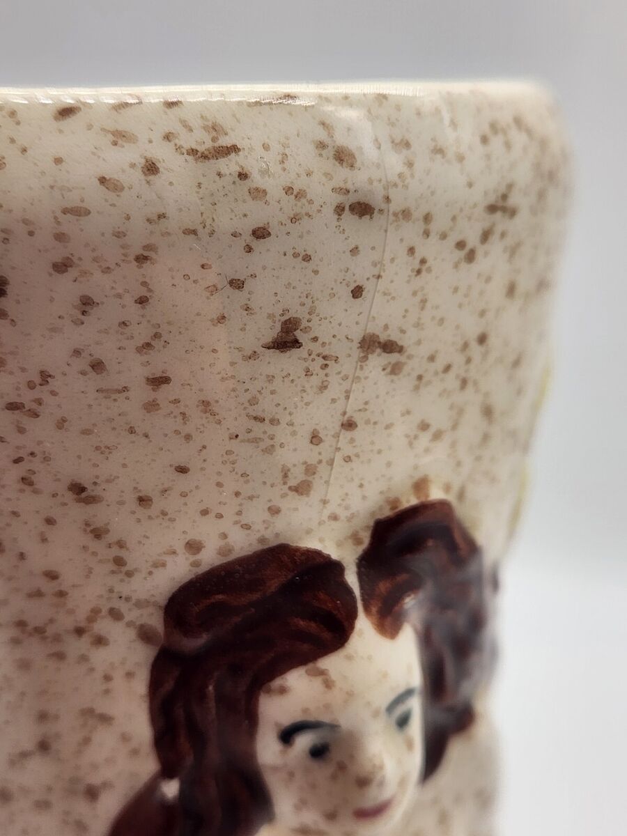 Vtg Original 1963 Trader Vic's 8-1/2” Tiki Mug Vase Speckled Vtg Original 1963 Trader Vic's 8-1/2” Tiki Mug Vase Speckled