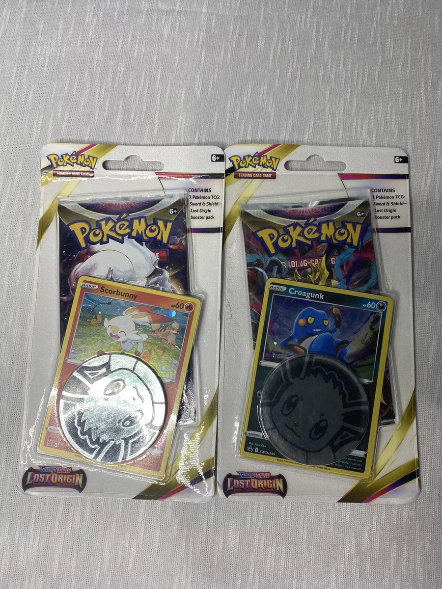 Pokemon TCG Sword & Shield Lost Origin 3-Pack Blisters Set of 2