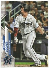 2020 Topps Series 1 GARRETT COOPER NO TOPPS SILVER FOIL LOGO ERROR CARD #247