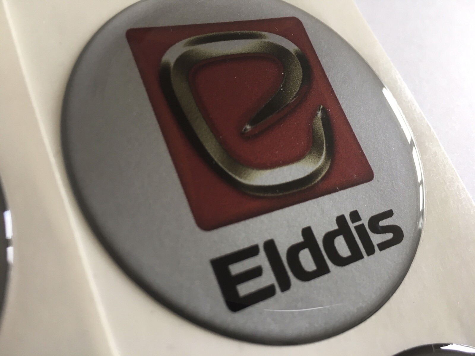 Bailey (Resin Domed) Front Badge or Dings Stickers – SINGLE or PAIR