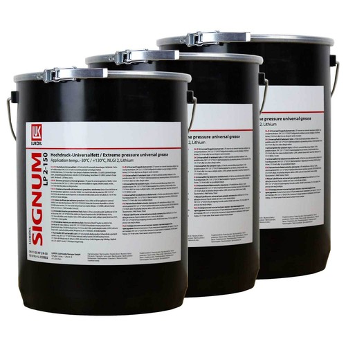 Universalfett Graisse Lithium Lukoil 58951256 Signum LP 2-150 3 X 5 Kg ...