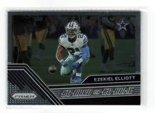 EZEKIEL ELLIOTT #6 2020 PANINI PRIZM COWBOYS GO HARD GO HOME READ