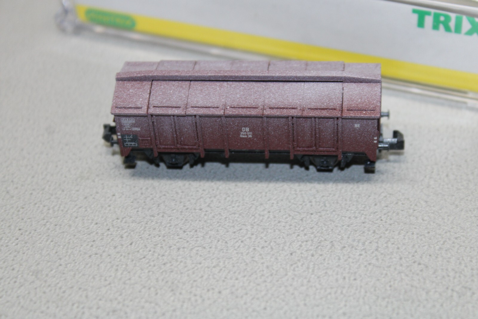 Minitrix 15194-32 2-Axle Folding Lid Car DB Scale N OVP