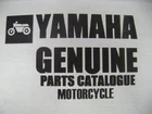 YAMAHA GENUINE PARTS MANUAL 1981 MX175