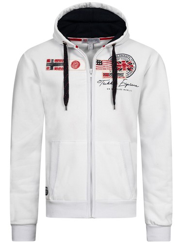 Chaqueta de sudadera para hombre Geographical Norway FVSB suéter con capucha transición - Imagen 24 de 37