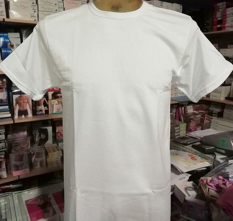 T-shirt uomo Trevi manica corta girocollo in puro cotone filo