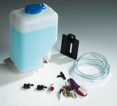 Scheibenwaschanlage mit Pumpe 12V Wischwasserbehälter Schlauch 1,4 | eBay