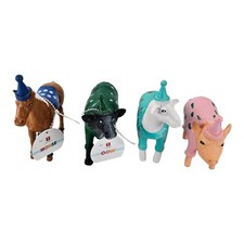 Anyko Party Farm Animals Horse Cow Pig Sheep Figures Decoration Topper