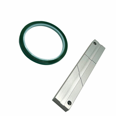 1/4 10 Inch Tape Splicing Set Tape Splicing Block for Recorder Open Reel Tape -