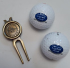 Liberty Mutual Legends Of Golf Souvenir Set Savannah Harbor Divot 2 Golf Balls