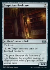 SUSPICIOUS BOOKCASE x4 mtg NM-M Streets of New Capenna 4 Unc